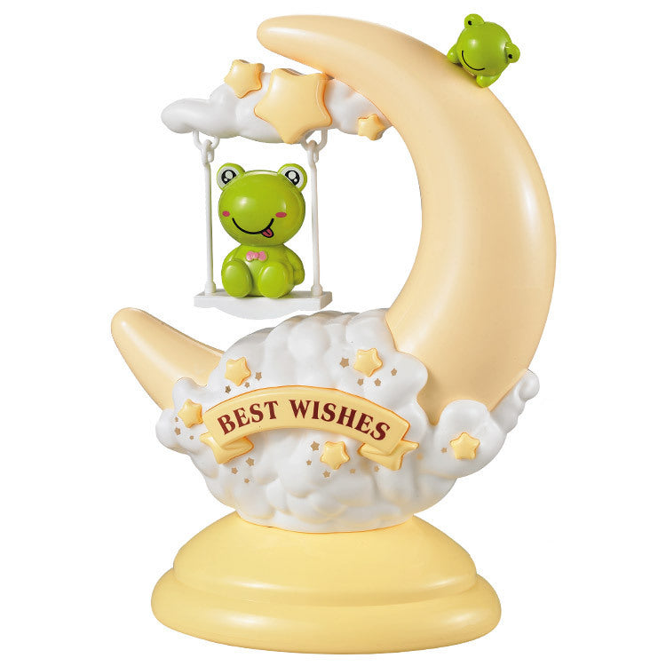 Cartoon moon table lamp