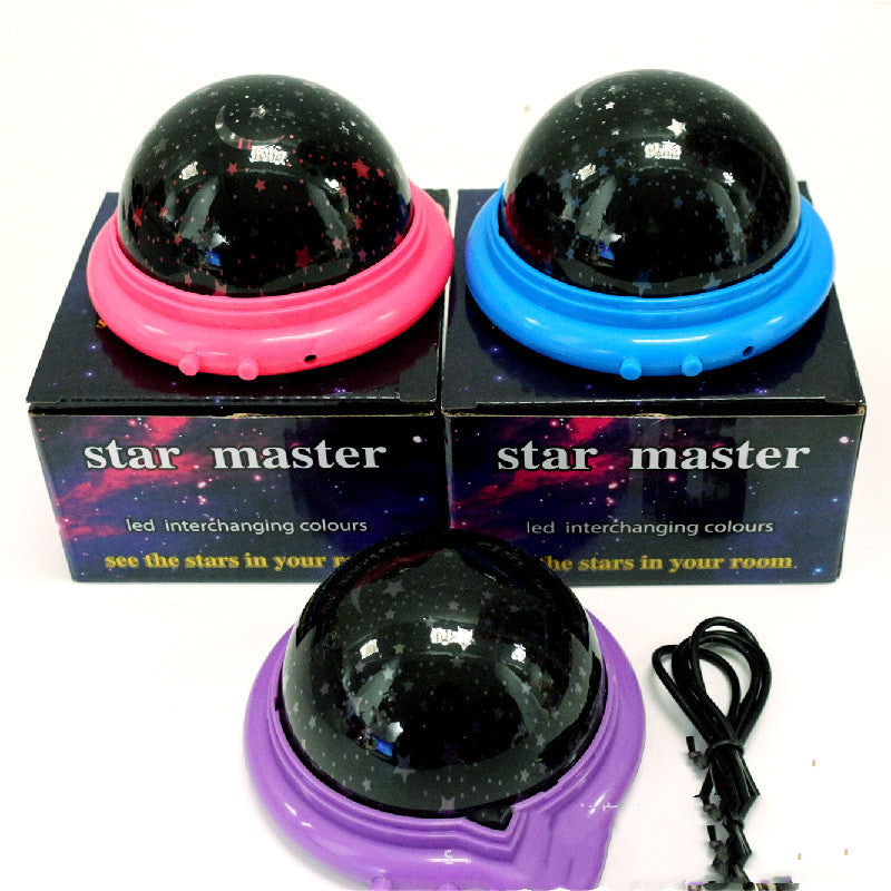 LED Starry Sky Projection Lamp UFO Small Night Lamp