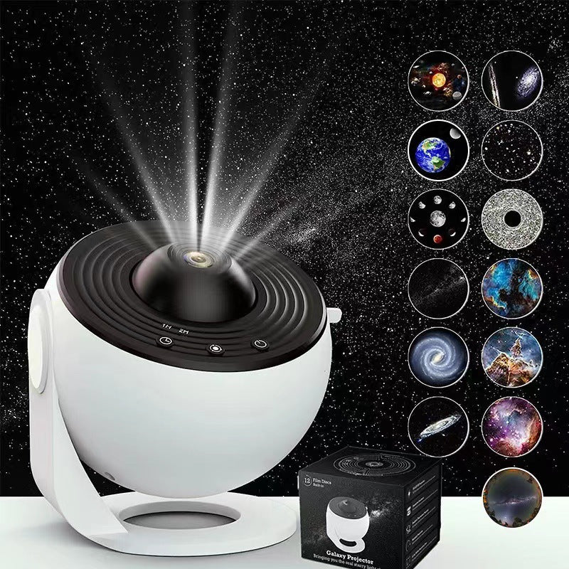HD Focusing Starry Sky Galaxy Projection Lamp