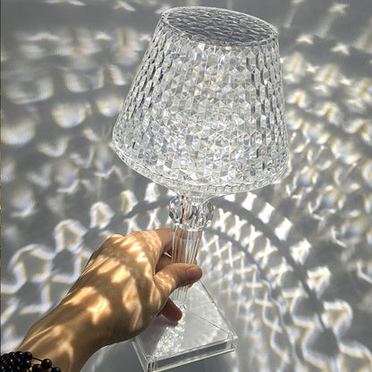 Decorative Atmosphere Diamond Acrylic Crystal Table Lamp